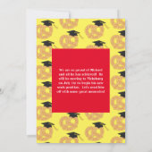 Pretzel Afstudeerfeestje Kaart (Achterkant)