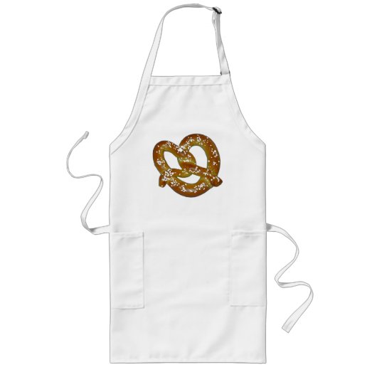 Pretzel apron lang schort (Voorkant)