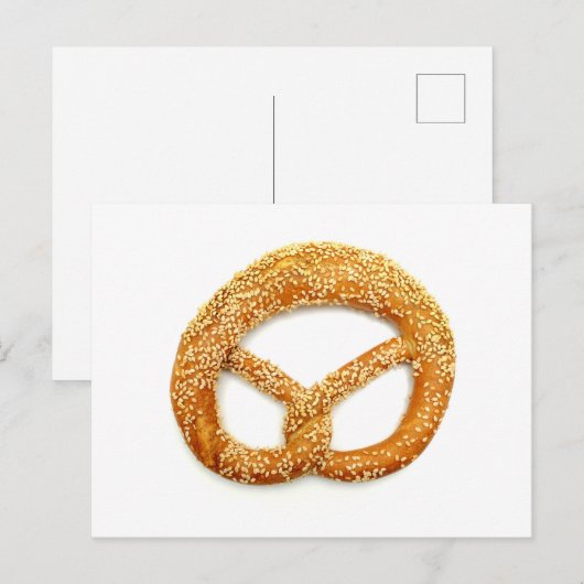 Pretzel Briefkaart (Voorkant / Achterkant)