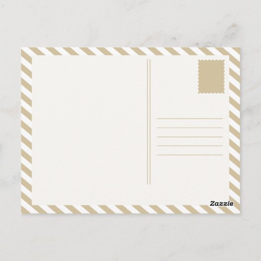 pretzel briefkaart (Achterkant)