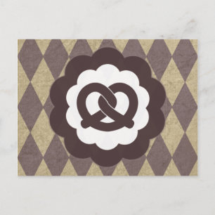 pretzel  briefkaart