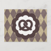 pretzel  briefkaart (Voorkant)
