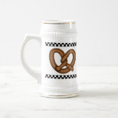 Pretzel Ceramic Stein Bierpul (Links)