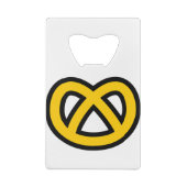Pretzel Creditkaart Flessenopener (Achterkant)
