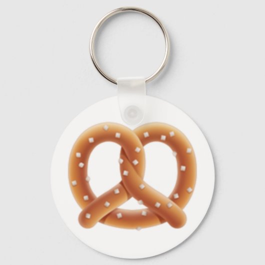 Pretzel - Emoji Sleutelhanger (Voorkant)