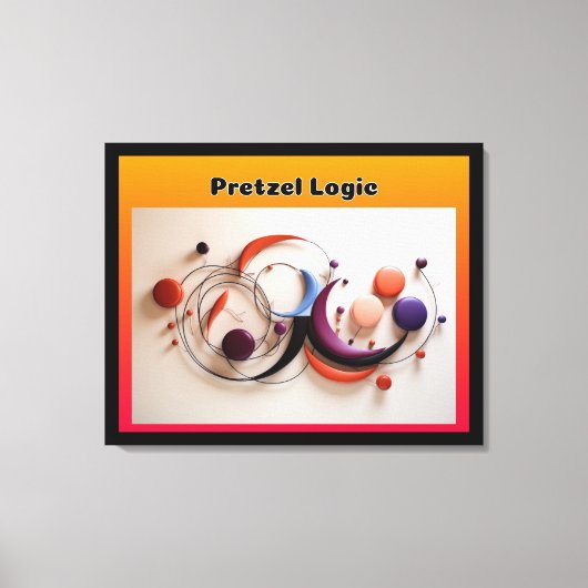 Pretzel Logic Canvas Afdruk (Voorkant)