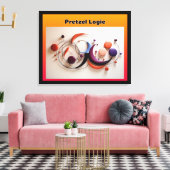 Pretzel Logic Canvas Afdruk (Insitu (Woonkamer))