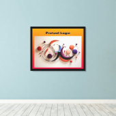 Pretzel Logic Canvas Afdruk (Insitu (Houten vloer))