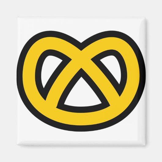 Pretzel Magneet (Voorkant)
