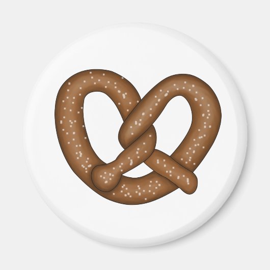 Pretzel magneet (Voorkant)