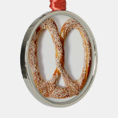 Pretzel Metalen Ornament (Rechts)