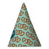 Pretzel Party Snack Theme - Elke kleur, eigen teks Feesthoedjes (Rechts)