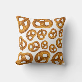 Pretzel patroon kussen