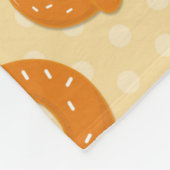 Pretzel-patroon | Leuk en lekker snackontwerp Fleece Deken (Hoek)