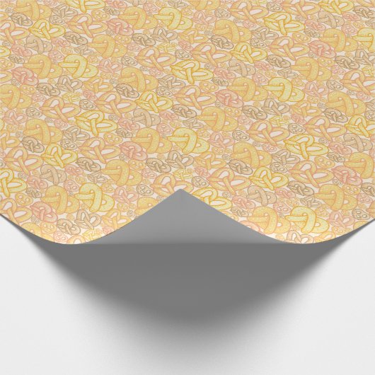 Pretzel Pattern Cadeaupapier (Hoek)