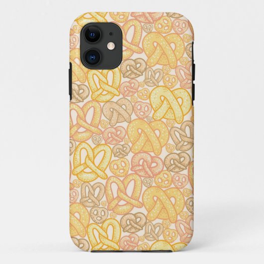 Pretzel Pattern Case-Mate iPhone Case (Achterkant)