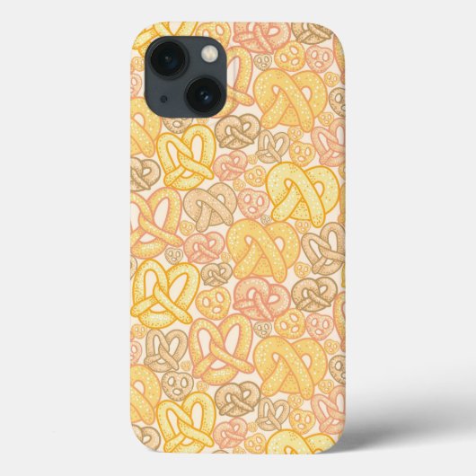 Pretzel Pattern Case-Mate iPhone Case (Achterkant)