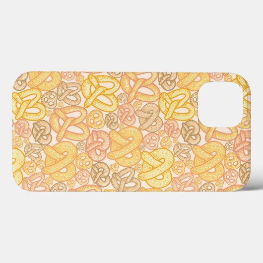 Pretzel Pattern Case-Mate iPhone Case (Achterkant (horizontaal))
