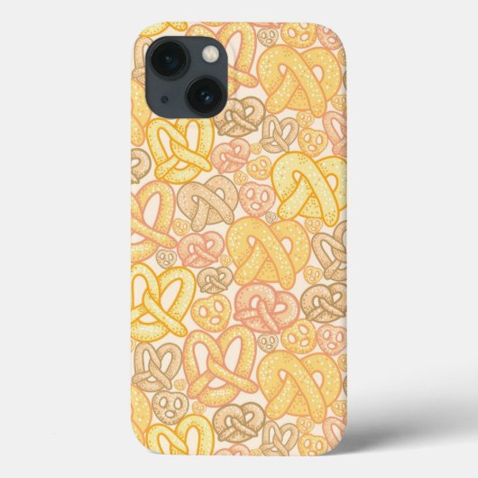 Pretzel Pattern Case-Mate iPhone Case (Achterkant)