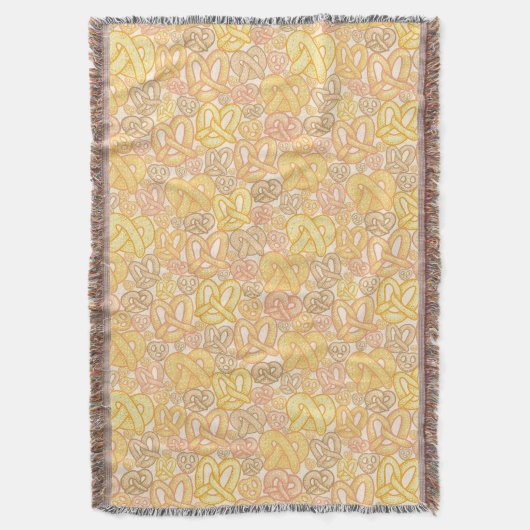 Pretzel Pattern Deken (Voorkant Verticaal)