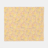 Pretzel Pattern Fleece Deken (Voorkant (Horizontaal))