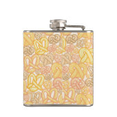 Pretzel Pattern Heupfles (Achterkant)