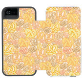 Pretzel Pattern Incipio iPhone Portemonnee Hoesje (Agenda Open)
