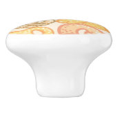 Pretzel Pattern Keramische Knop (Zijkant)