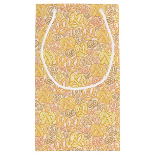 Pretzel Pattern Klein Cadeauzakje (Achterkant)