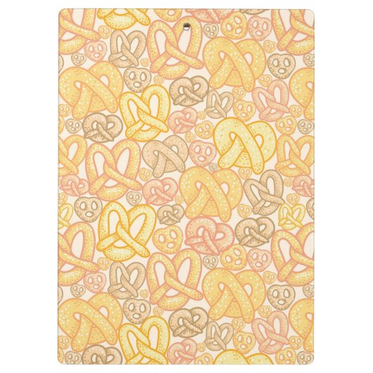 Pretzel Pattern Klembord (Achterkant)