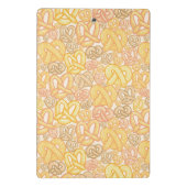 Pretzel Pattern Mini Klembord (Achterkant)