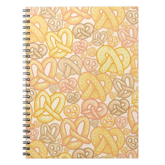 Pretzel Pattern Notitieboek (Voorkant)