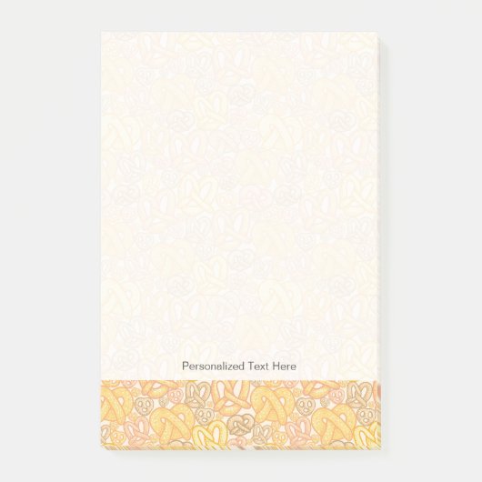 Pretzel Pattern Post-it® Notes (Voorkant)