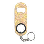 Pretzel Pattern Sleutelhanger Flessenopener (Achterkant)