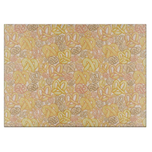 Pretzel Pattern Snijplank (Voorkant)
