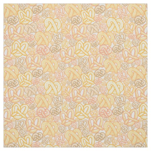 Pretzel Pattern Stof (Swatch)