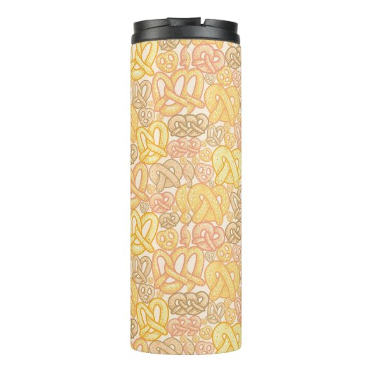 Pretzel Pattern Thermosbeker (Achterkant)