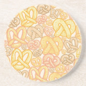 Pretzel Pattern Zandsteen Onderzetter (Voorkant)