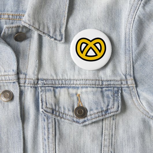 Pretzel Ronde Button 5,7 Cm (In situ)
