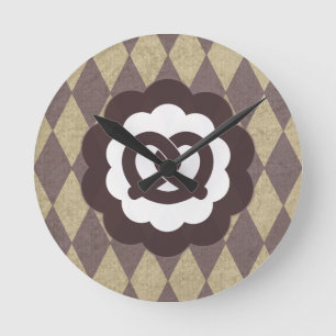 pretzel ronde klok