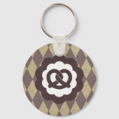 pretzel  sleutelhanger (Voorkant)