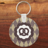 pretzel  sleutelhanger (Voorkant)