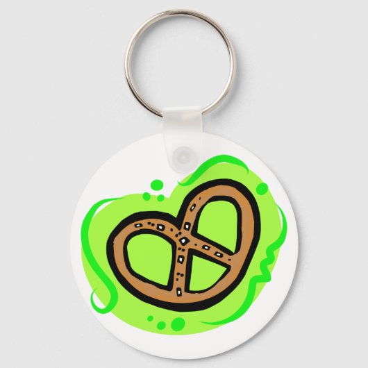 Pretzel Sleutelhanger (Voorkant)