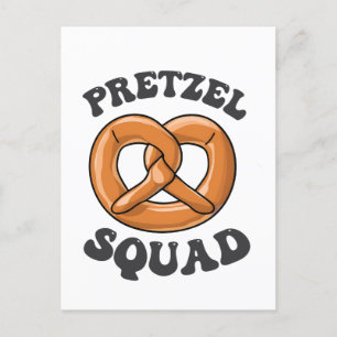Pretzel Squad Grappig Oktoberfest Pretzel Lover Ge Briefkaart