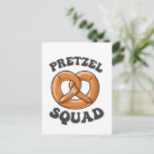 Pretzel Squad Grappig Oktoberfest Pretzel Lover Ge Briefkaart (Staand voorkant)