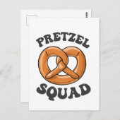Pretzel Squad Grappig Oktoberfest Pretzel Lover Ge Briefkaart (Voorkant / Achterkant)
