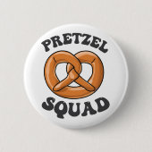 Pretzel Squad Grappige Oktoberfest Pretzel Liefheb Ronde Button 5,7 Cm (Voorkant)