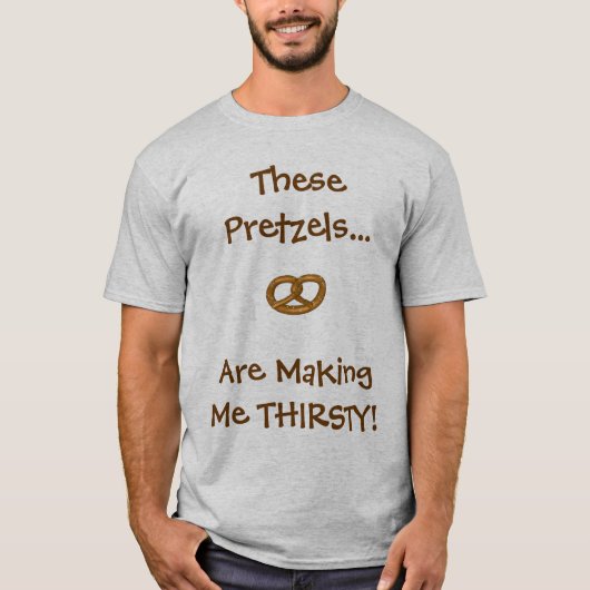 Pretzel T-shirt (Voorkant)