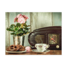 Pretzel Tea Roos Klok Postcrossing