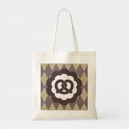 pretzel tote bag (Voorkant)